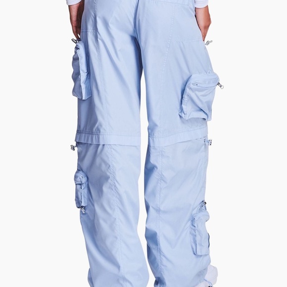 Light Blue Cargo Pants - Picture 3 of 4